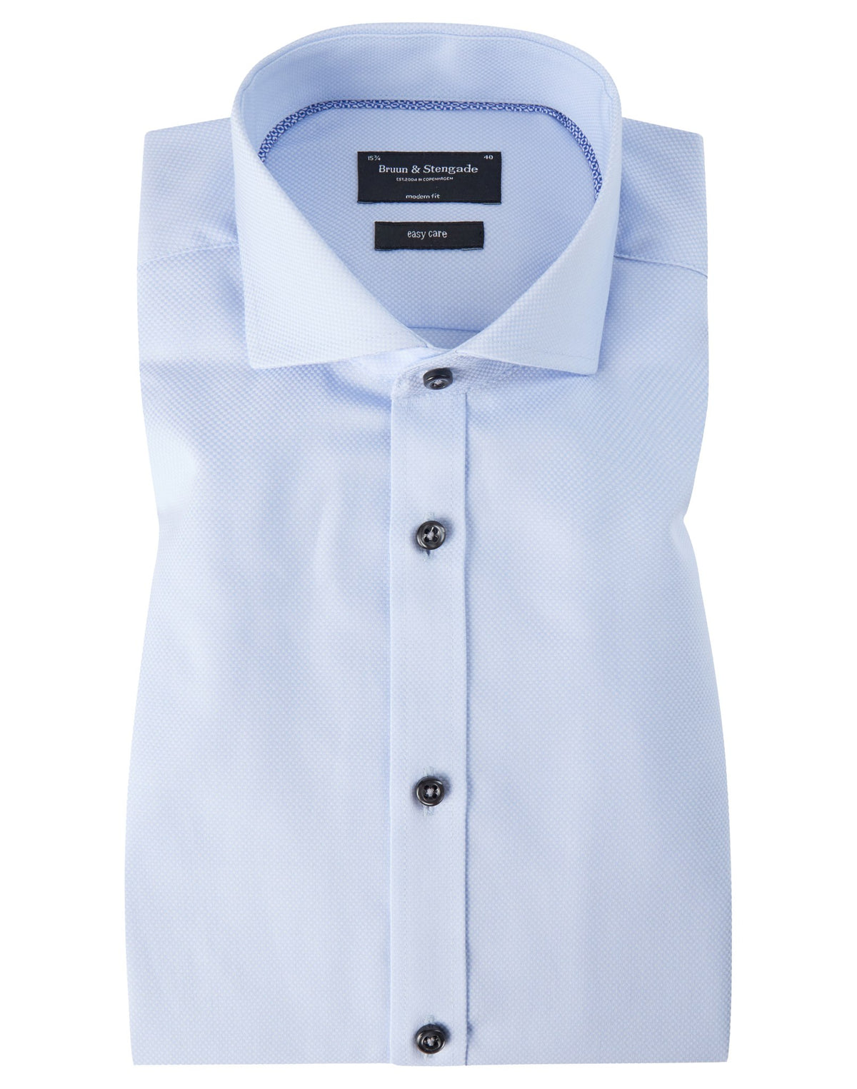 BS Fer Modern Fit Skjorta Ljusblå - Light Blue