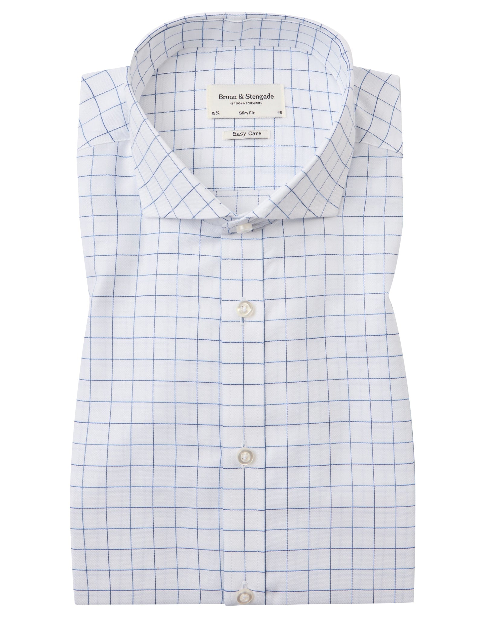 BS Figueroa Slim Fit Skjorta - White