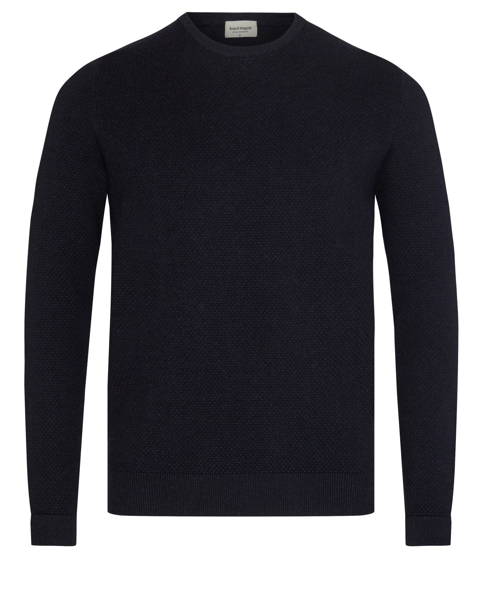 BS Gasquet Regular Fit Stickad Tröja - Navy