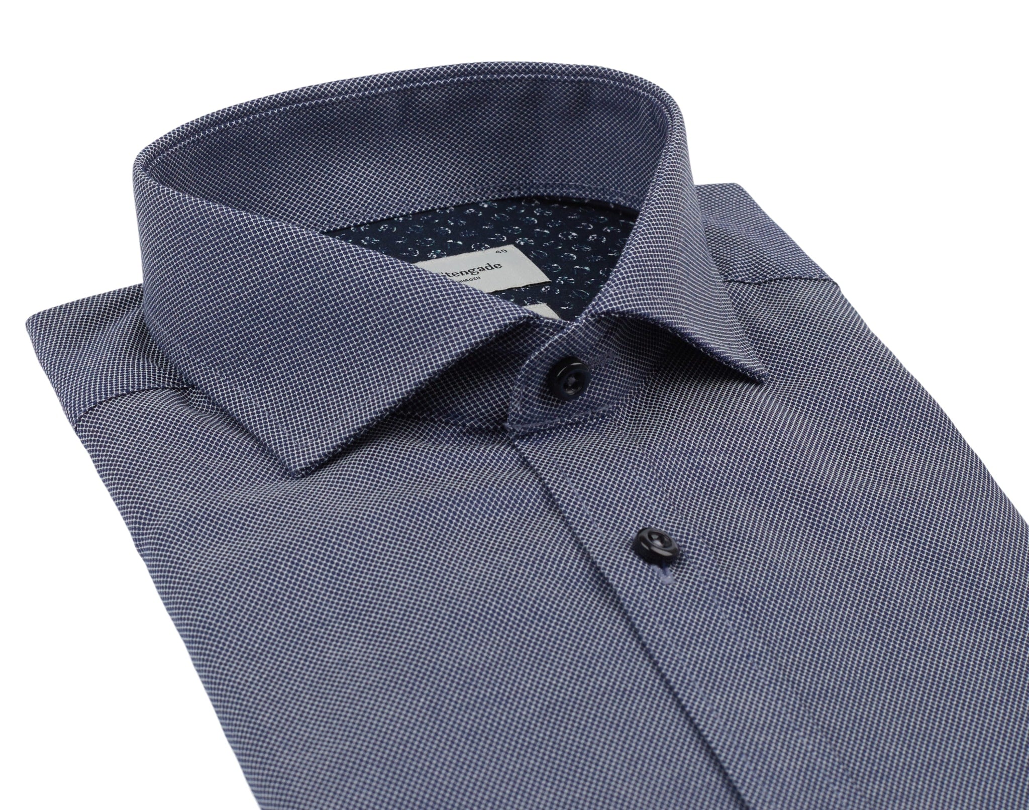 BS Gemma Slim Fit Skjorta - Navy