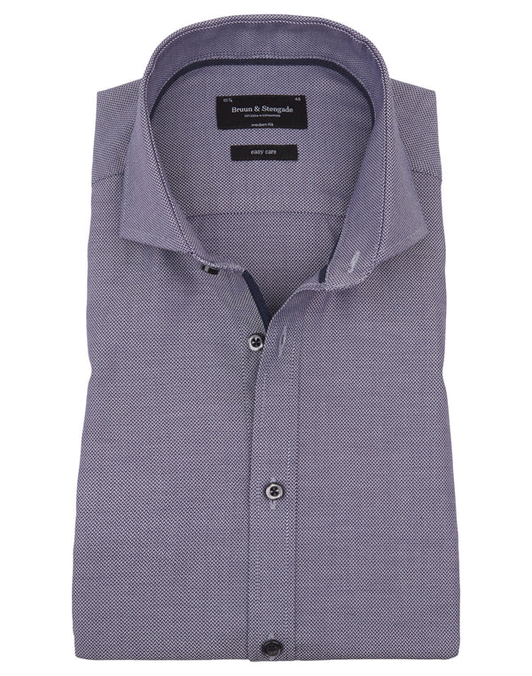 BS Greenwood Modern Fit Skjorta - Navy