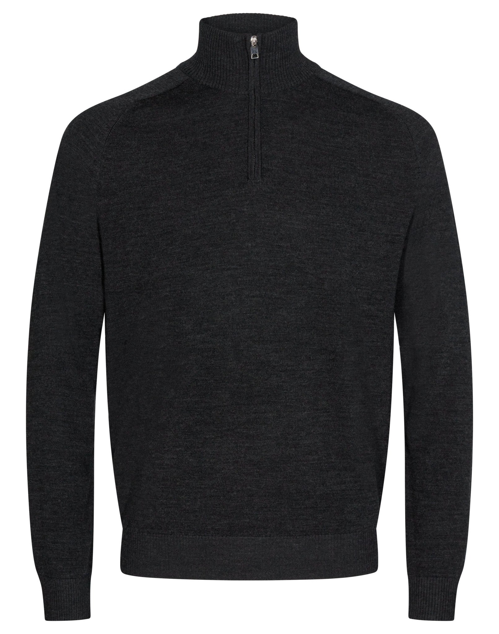 BS Gulbis Regular Fit Stickad tröja - Charcoal