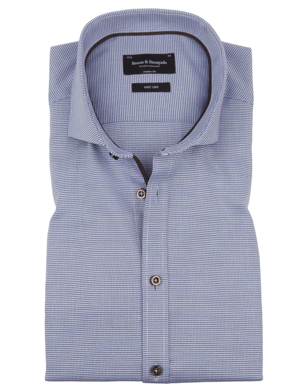 BS Jazo Modern Fit Skjorta - Blue
