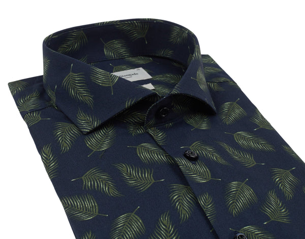 BS Jimmy Slim Fit Skjorta - Navy