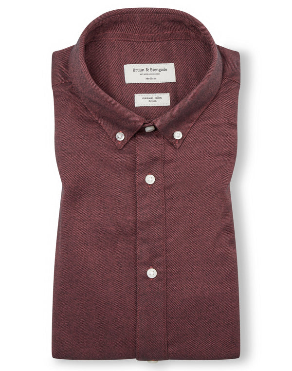 BS Jobe Casual Slim Fit Skjorta - Orange