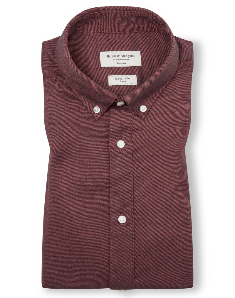 BS Jobe Casual Slim Fit Skjorta - Orange
