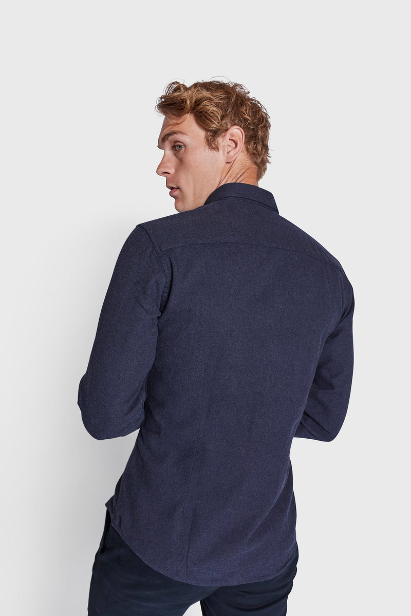 BS Ebruma Casual Modern Fit Skjorta - Thunder
