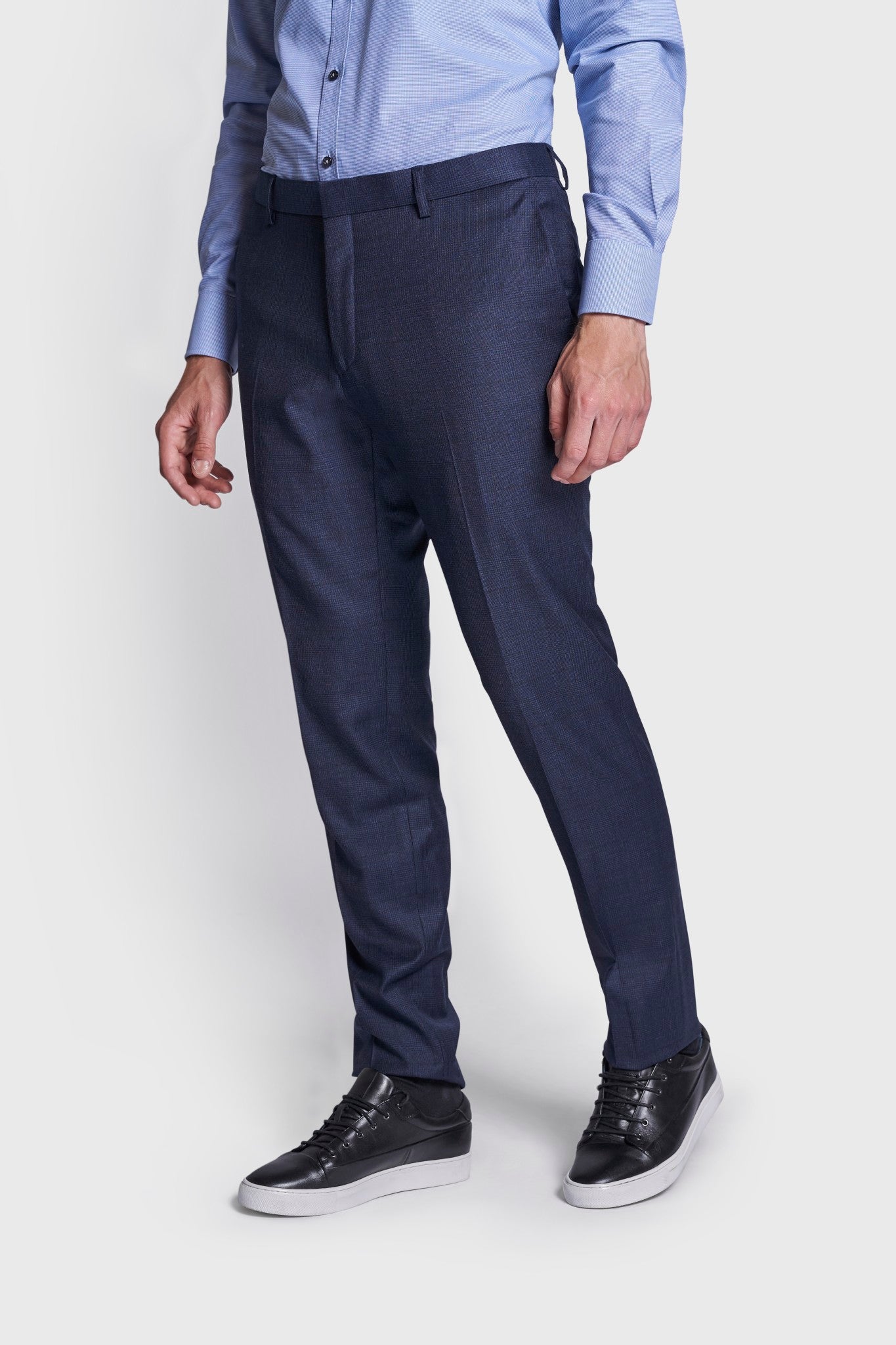 BS Josty Slim Fit Kostymset - Marinblå