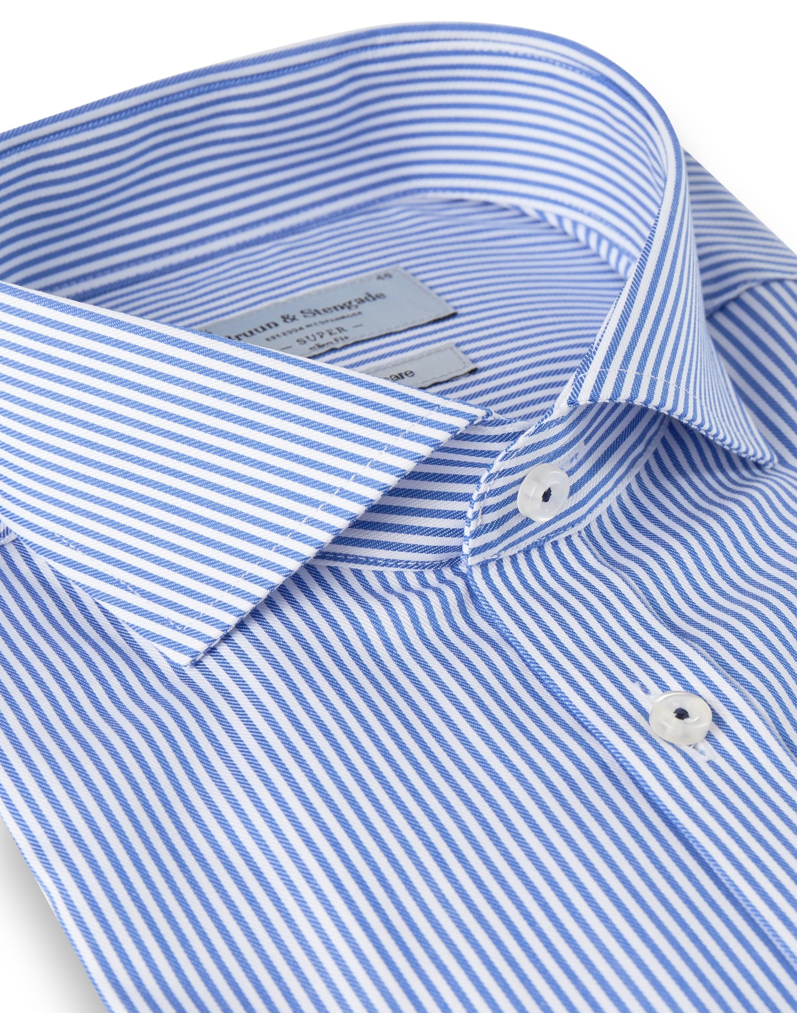 BS Kenor Super Slim Fit Skjorta - Blue