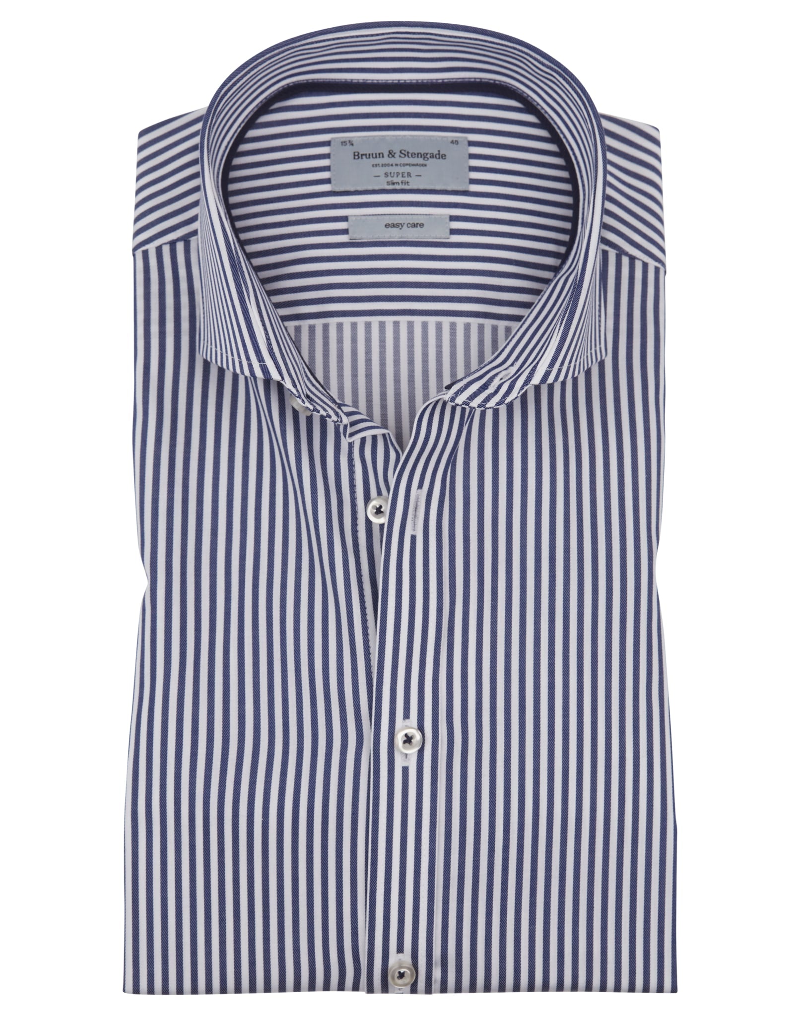 BS Kurt Super Slim Fit Skjorta - Blå