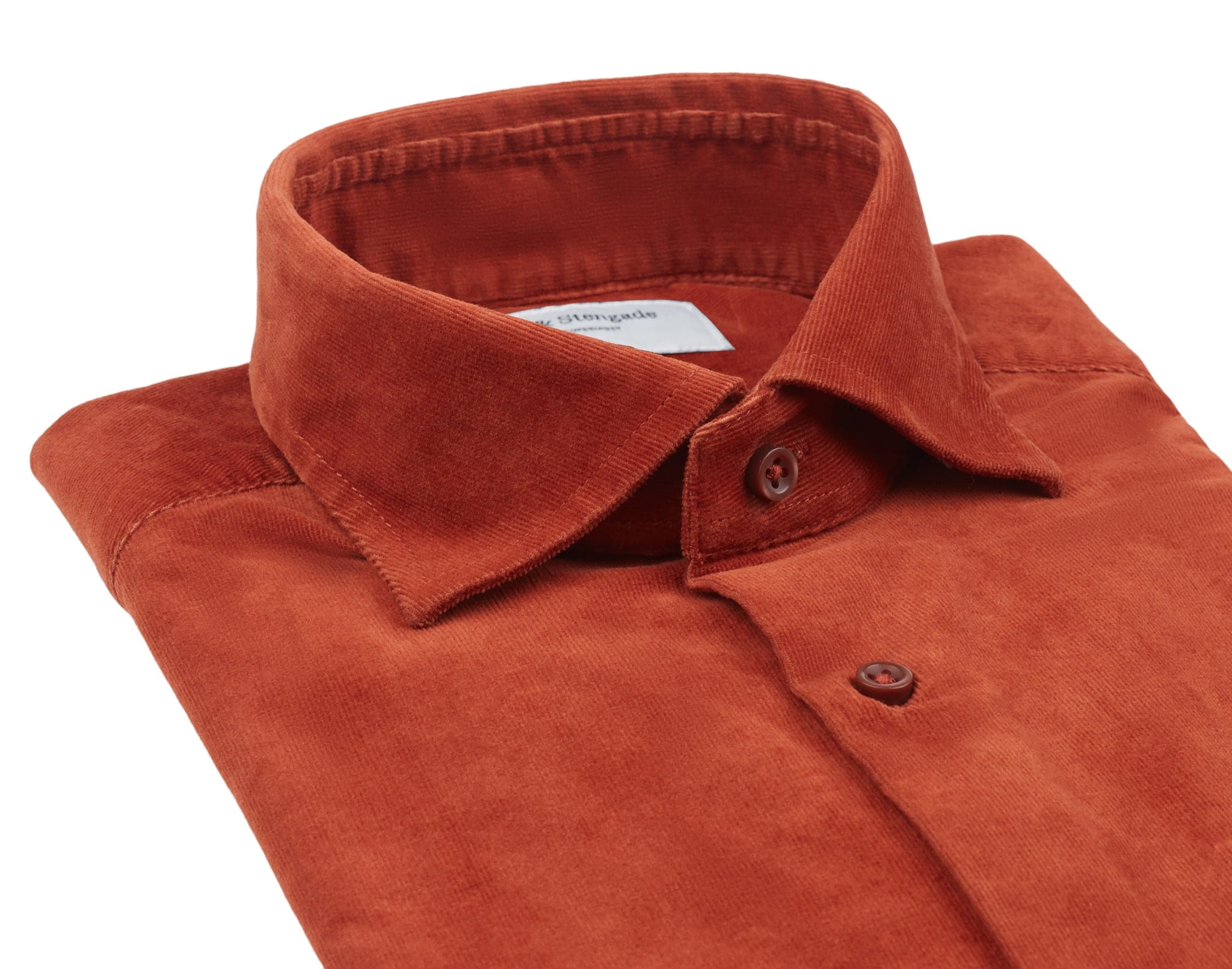 BS Kyoto Slim Fit Skjorta - Orange