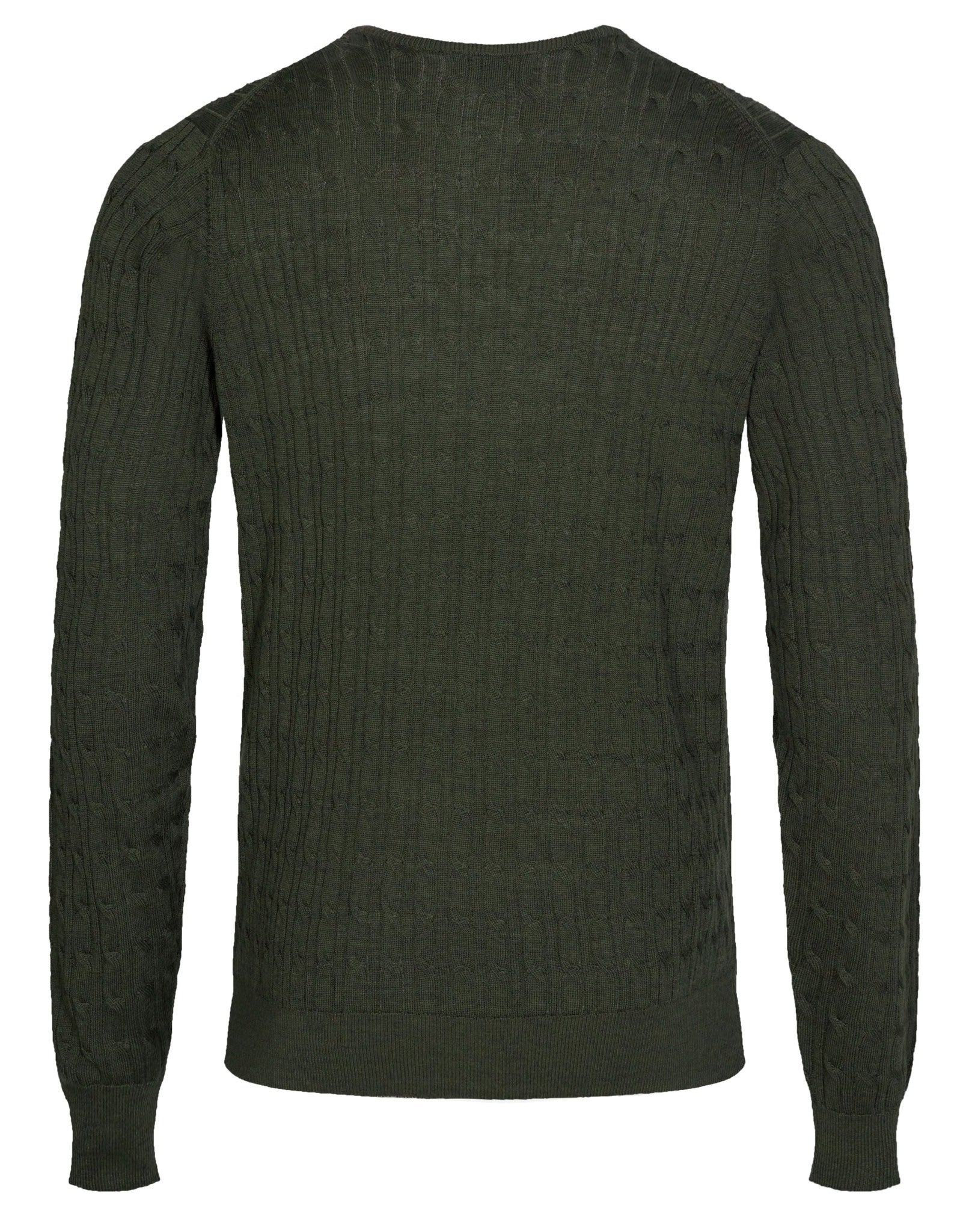 BS Kyrgios Regular Fit Stickad tröja - Grön