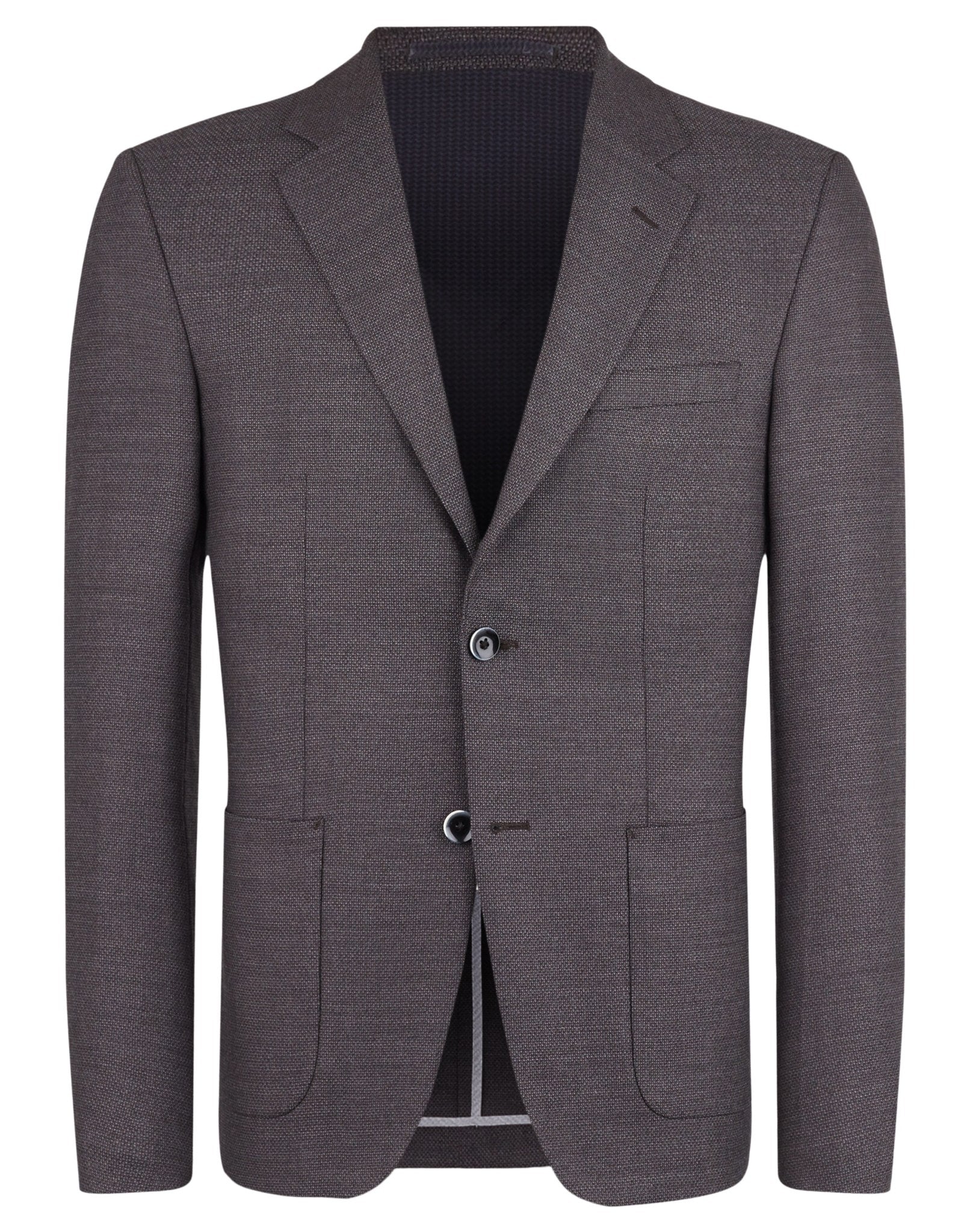 BS James Slim Fit Kavaj - Grå