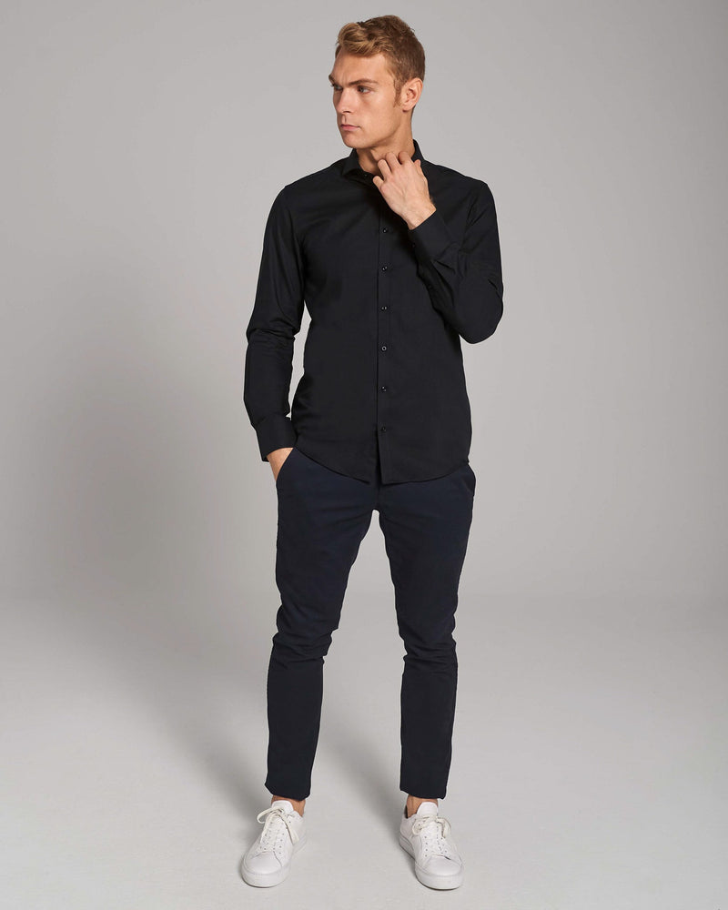 BS Leonardo Slim Fit Skjorta - Black