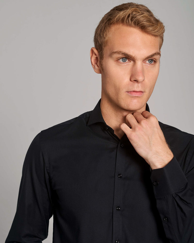 BS Leonardo Slim Fit Skjorta - Black