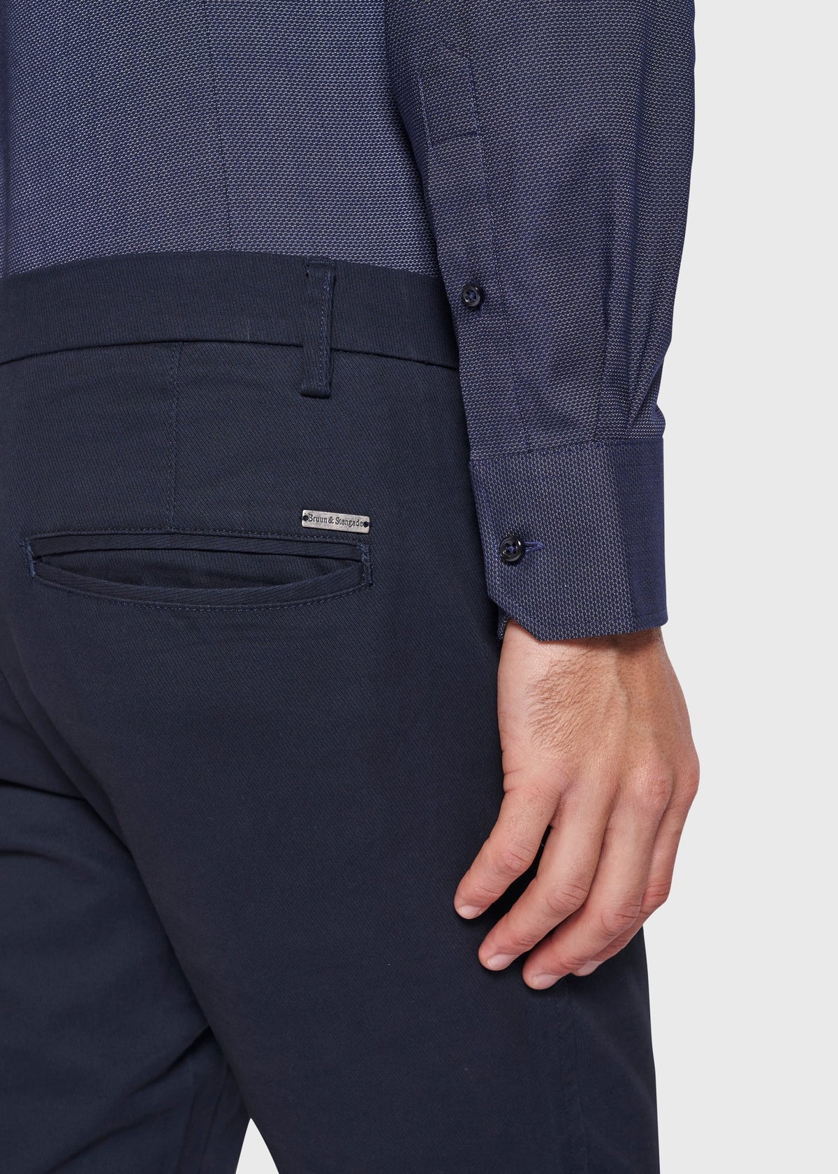 BS Matteo Modern Fit Skjorta Navy - Navy