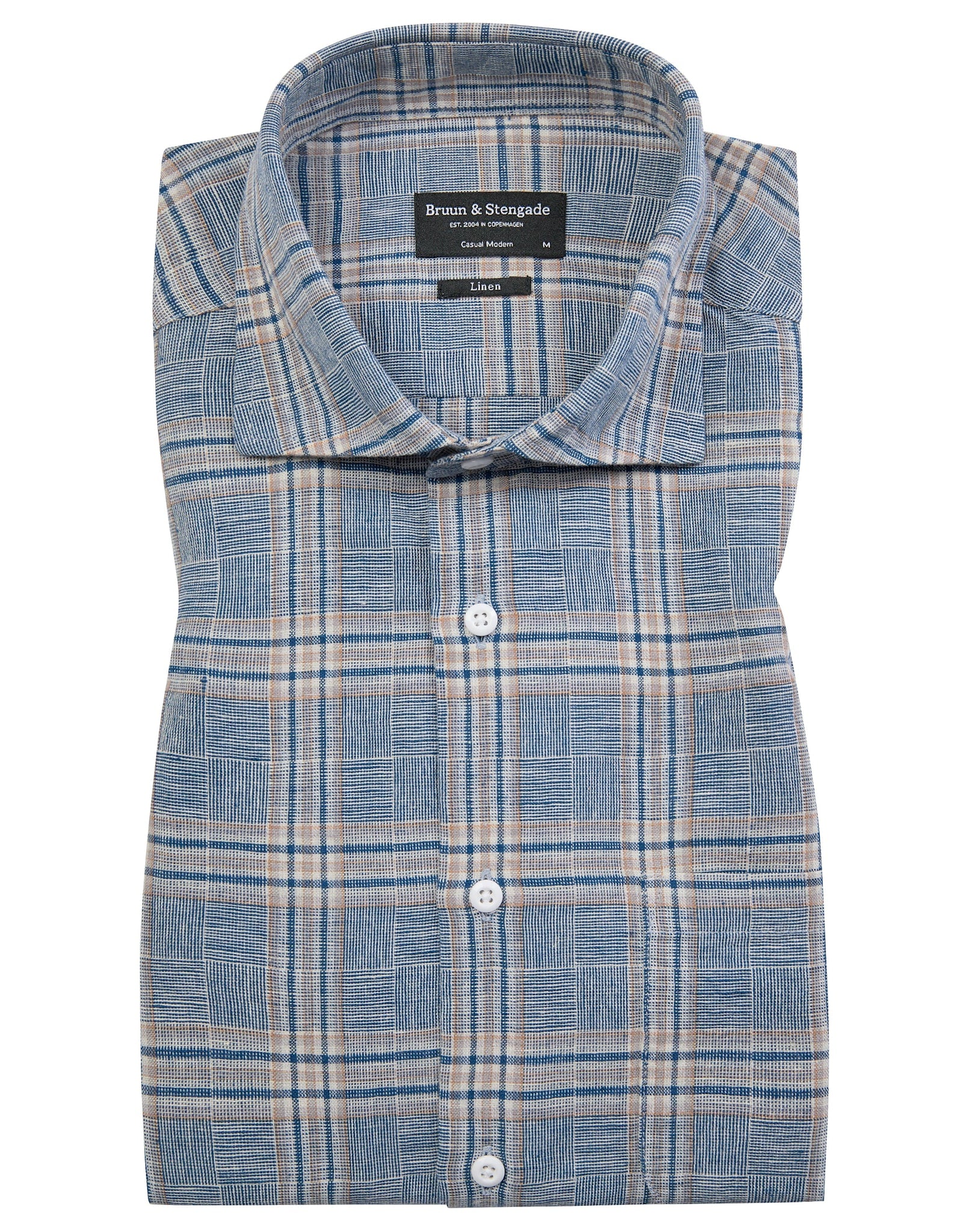BS Mick Casual Modern Fit Skjorta - Blå