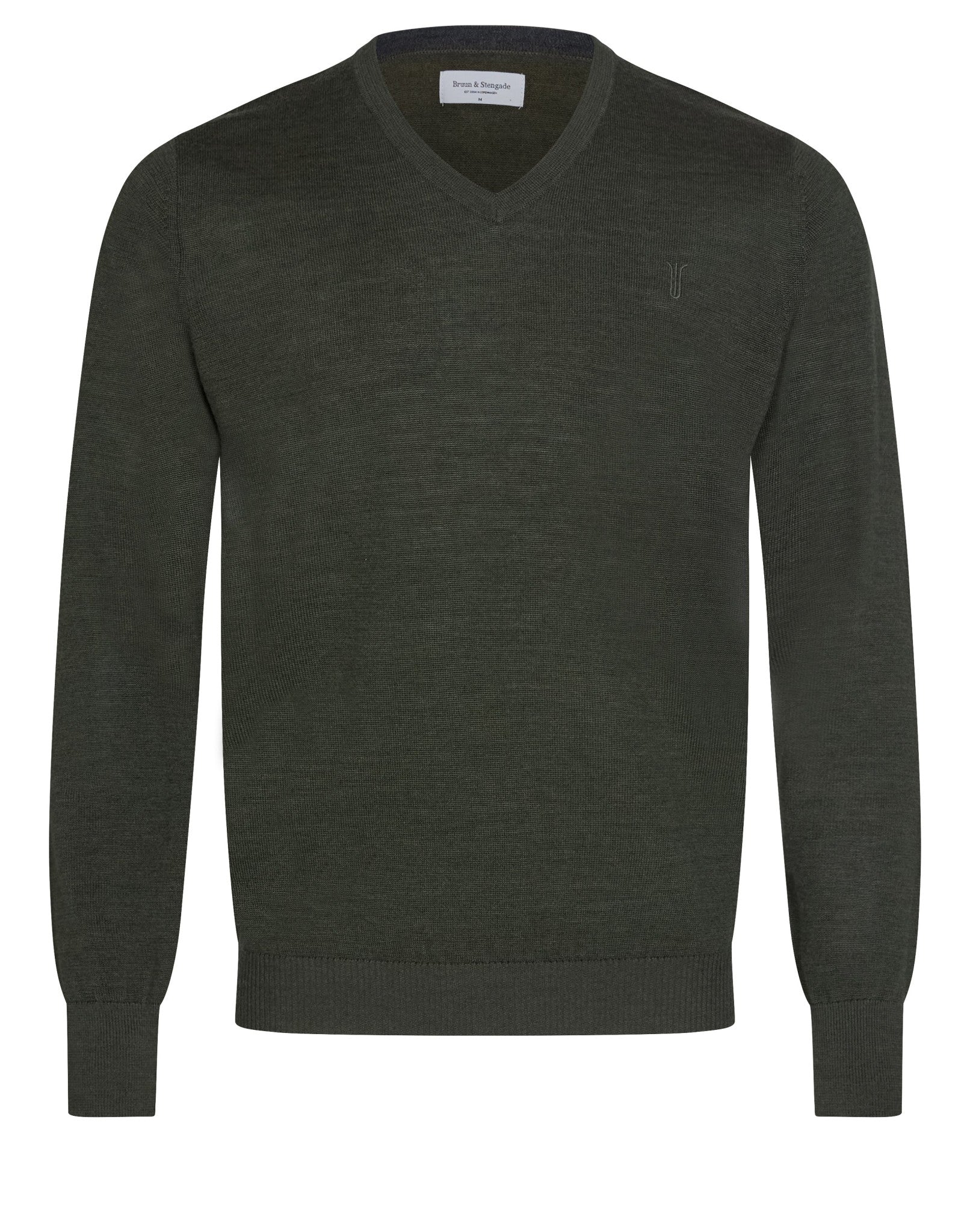 BS Neptune Regular Fit Stickad tröja - Grön