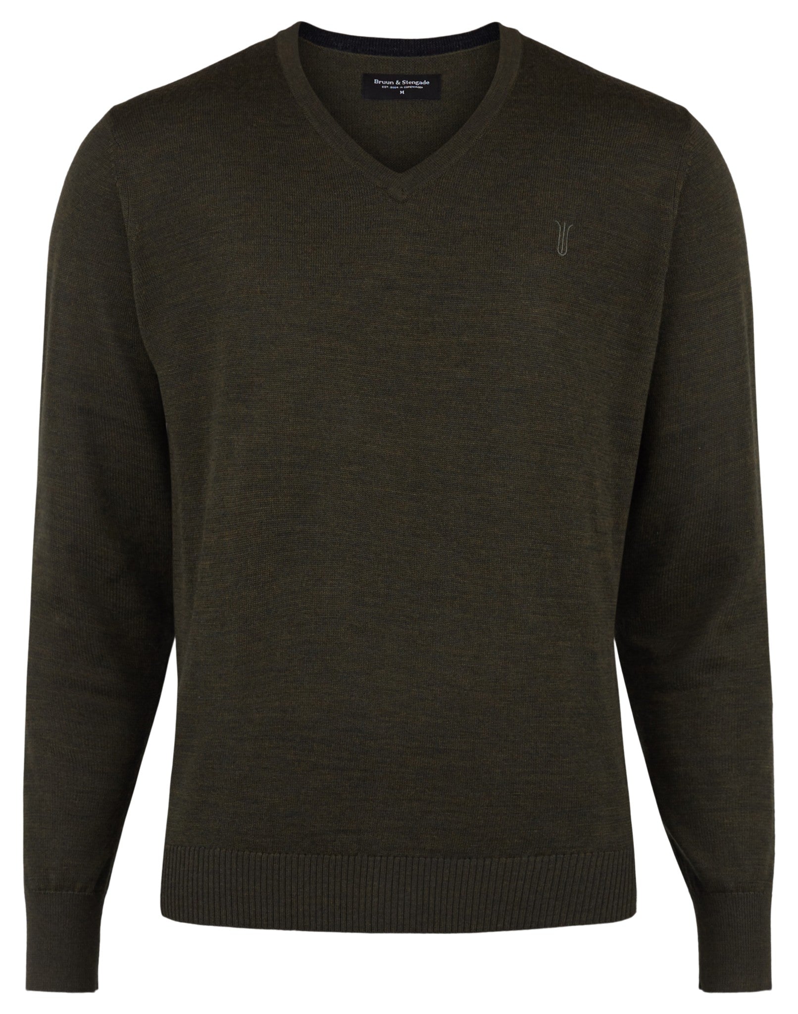 BS Neptune Regular Fit Stickad tröja - Grön