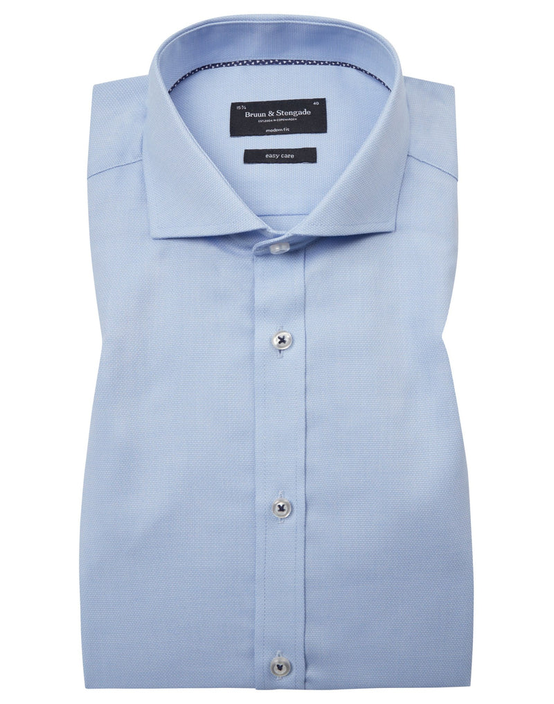 BS Odsonne Modern Fit Skjorta - Light Blue
