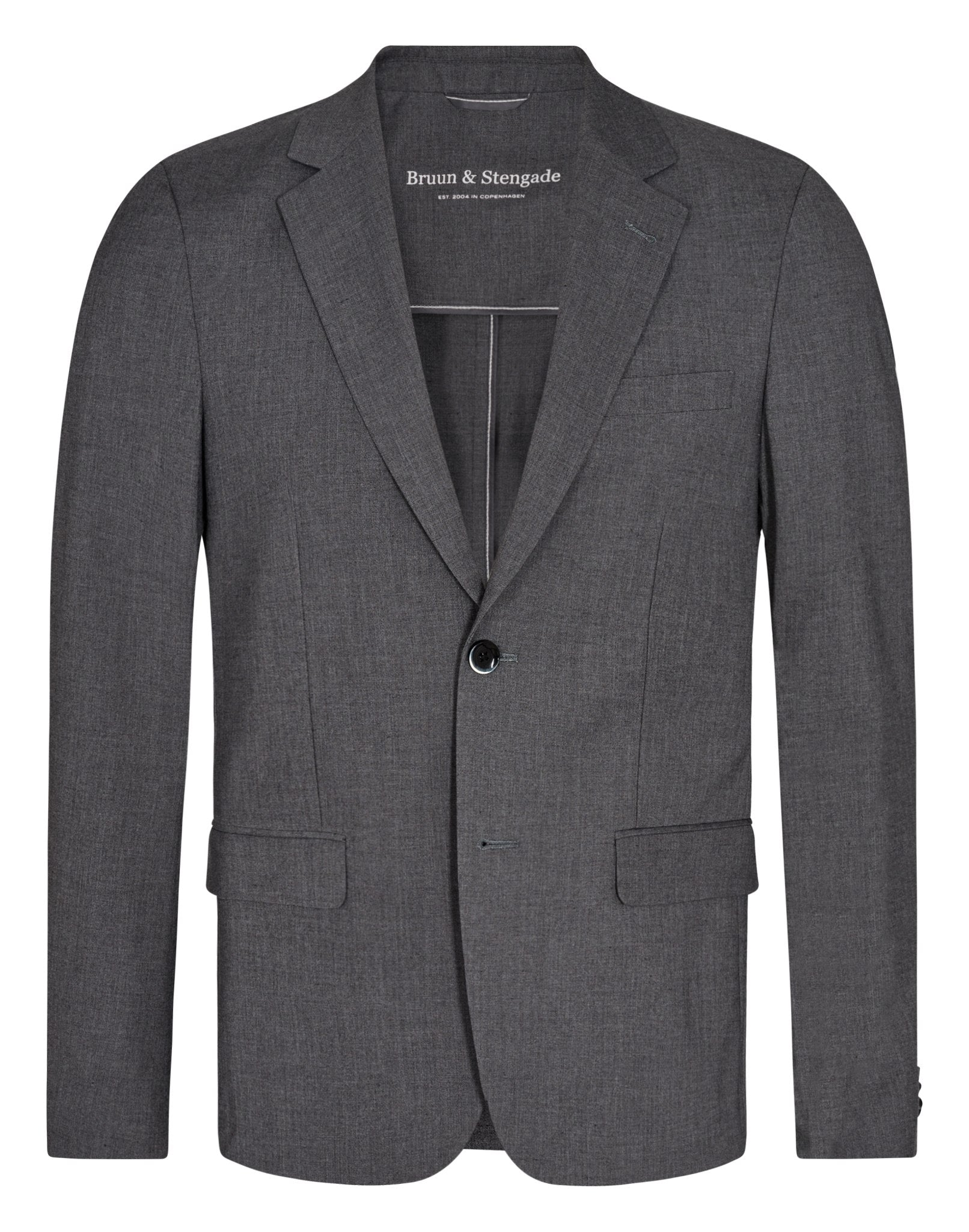 BS Sonoma Slim Fit Blazer - Mörkgrå