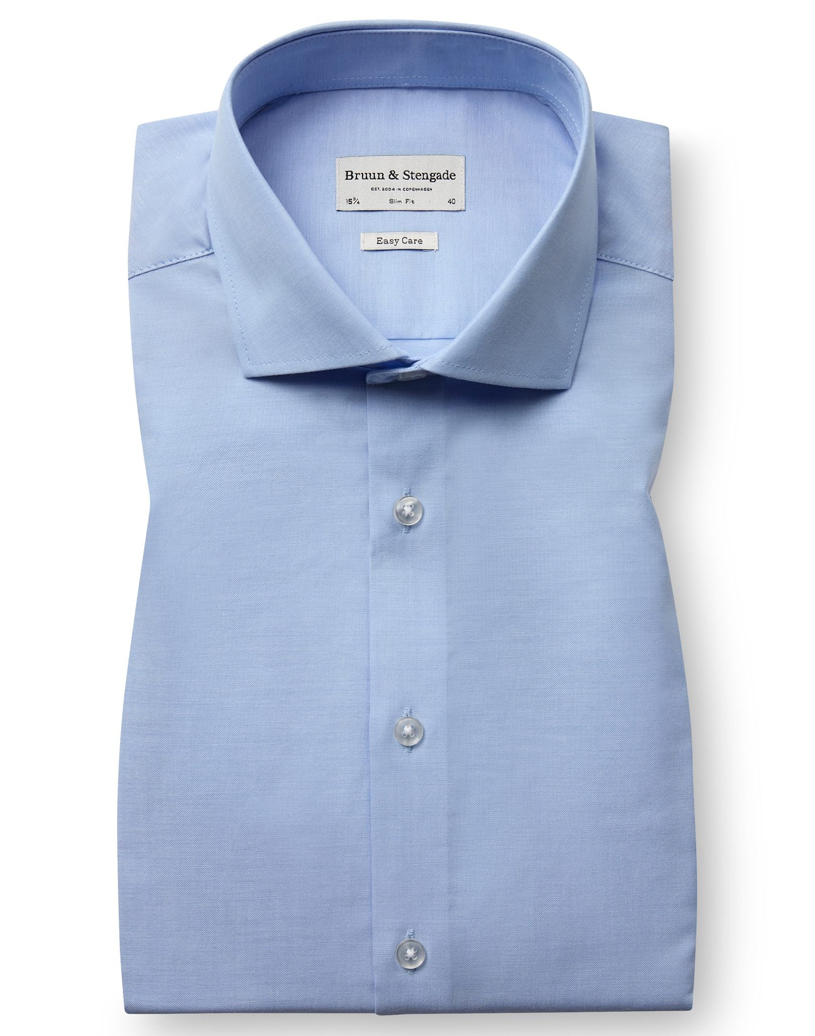 BS Tommy Slim Fit Skjorta - Light Blue
