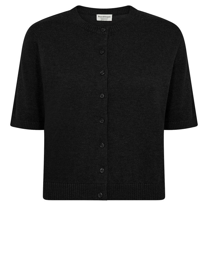 BS Ada Regular Fit Stickat - Black