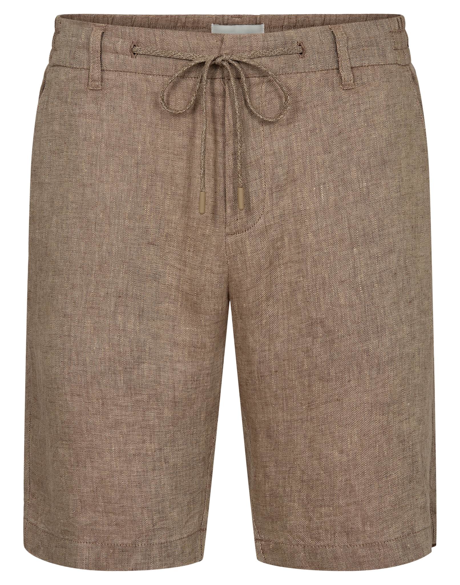 BS Vittorio Regular Fit Shorts - Brun