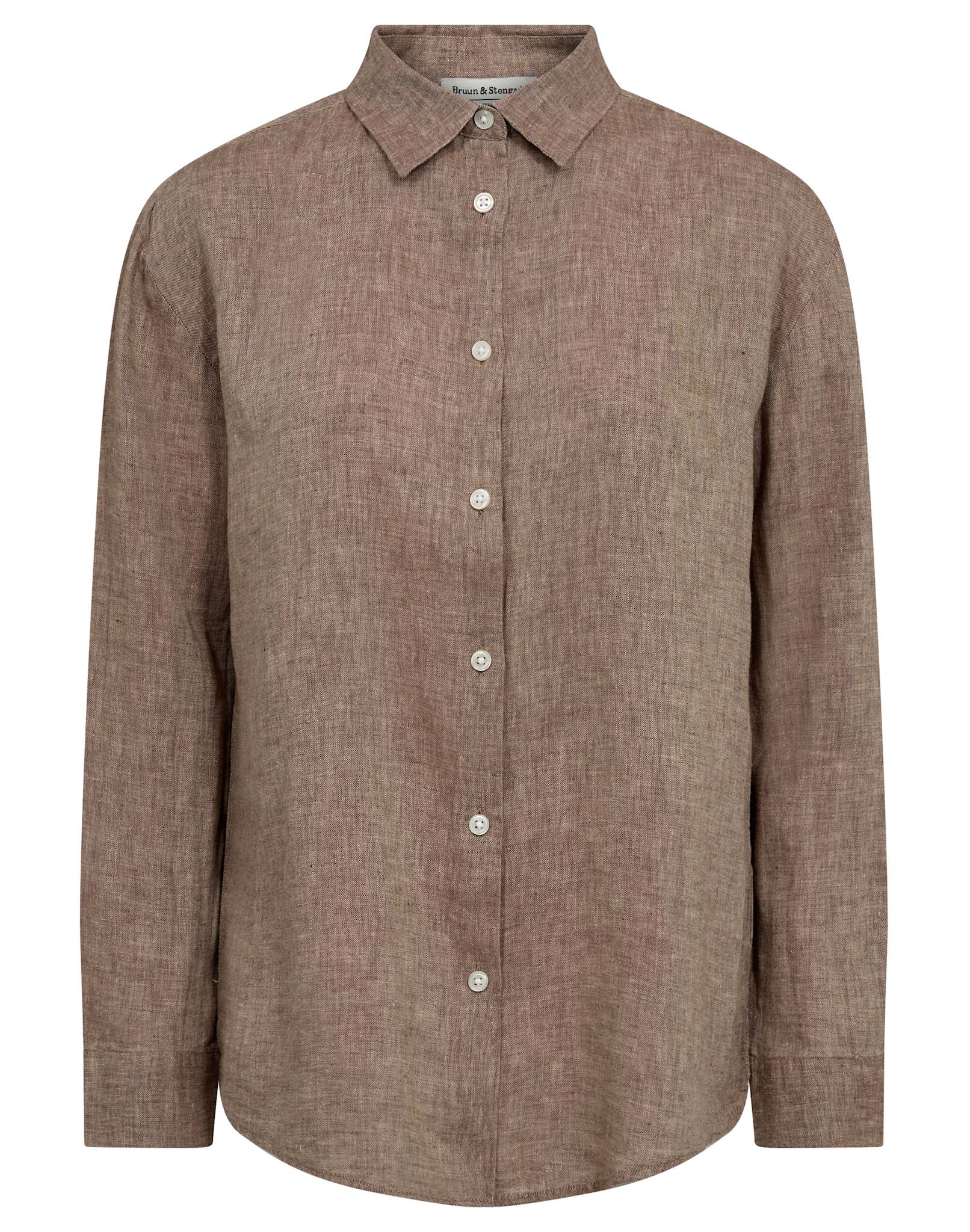 BS Marietta Regular Fit Skjorta - Brown
