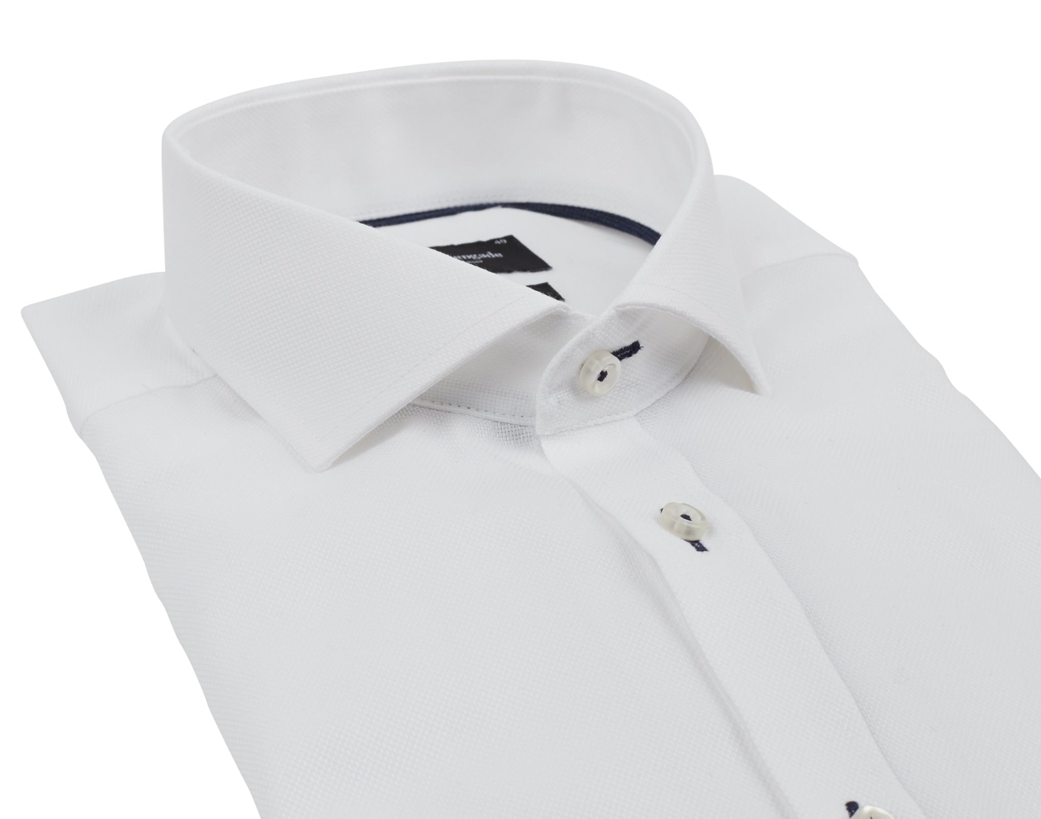 BS Pom Modern Fit Skjorta - White