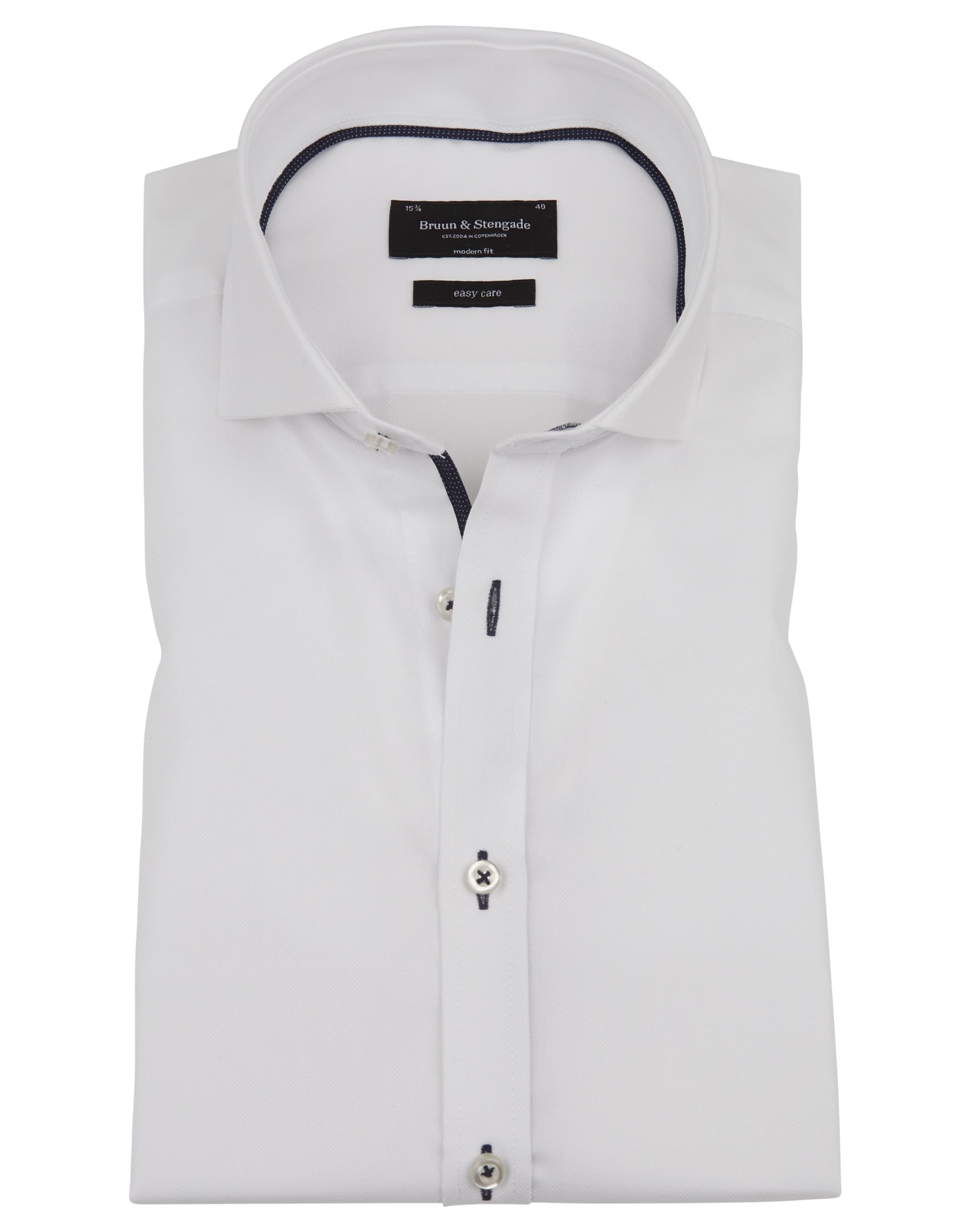 BS Ricci Modern Fit Skjorta - White