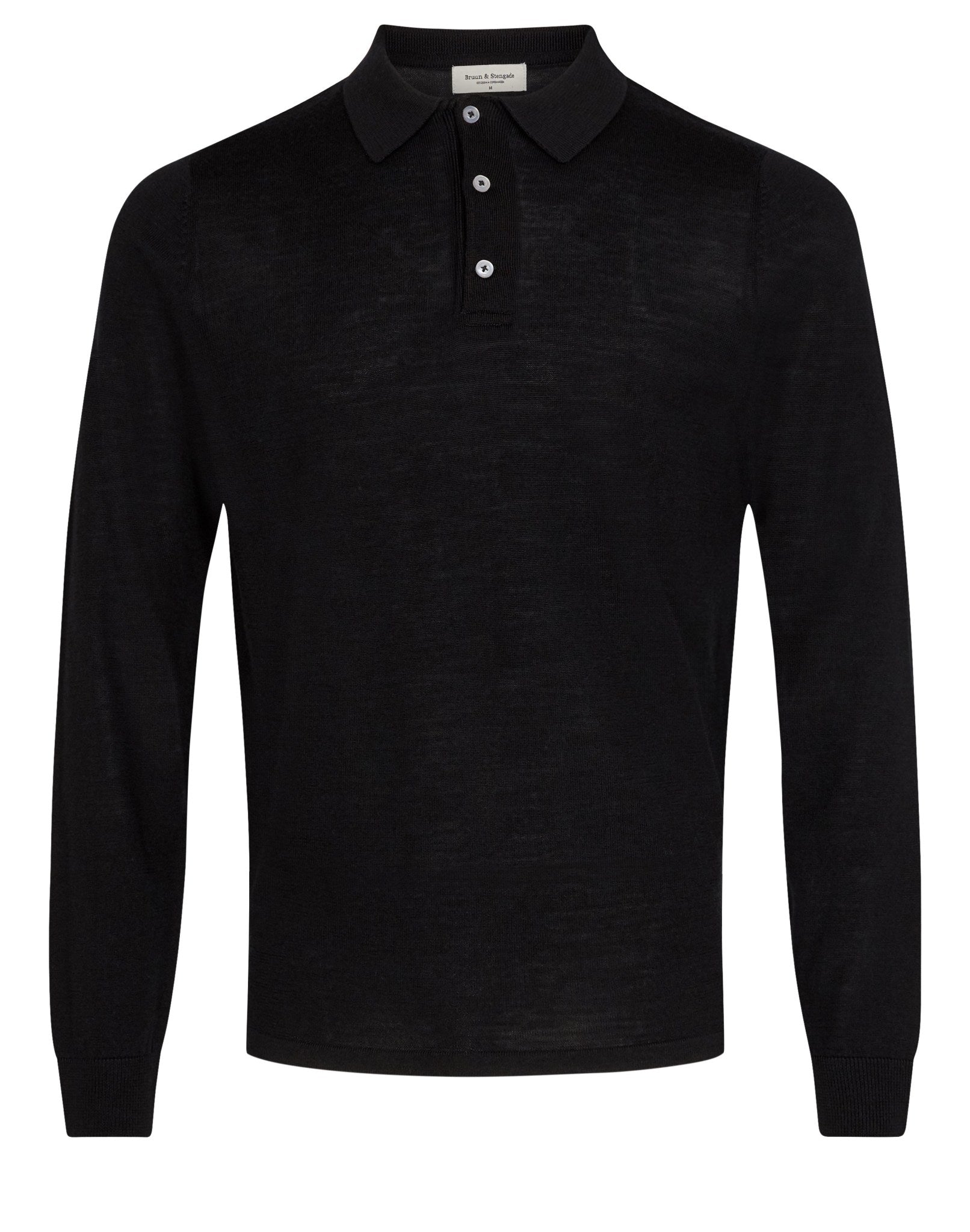 BS Rublev Regular Fit Stickad tröja - Black