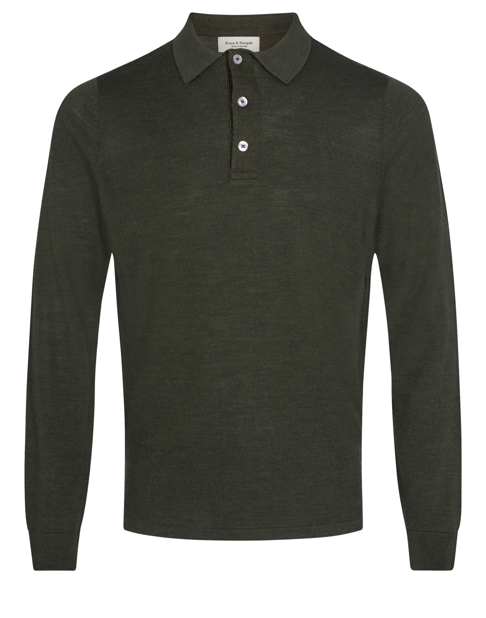 BS Rublev Regular Fit Stickad Tröja - Grön