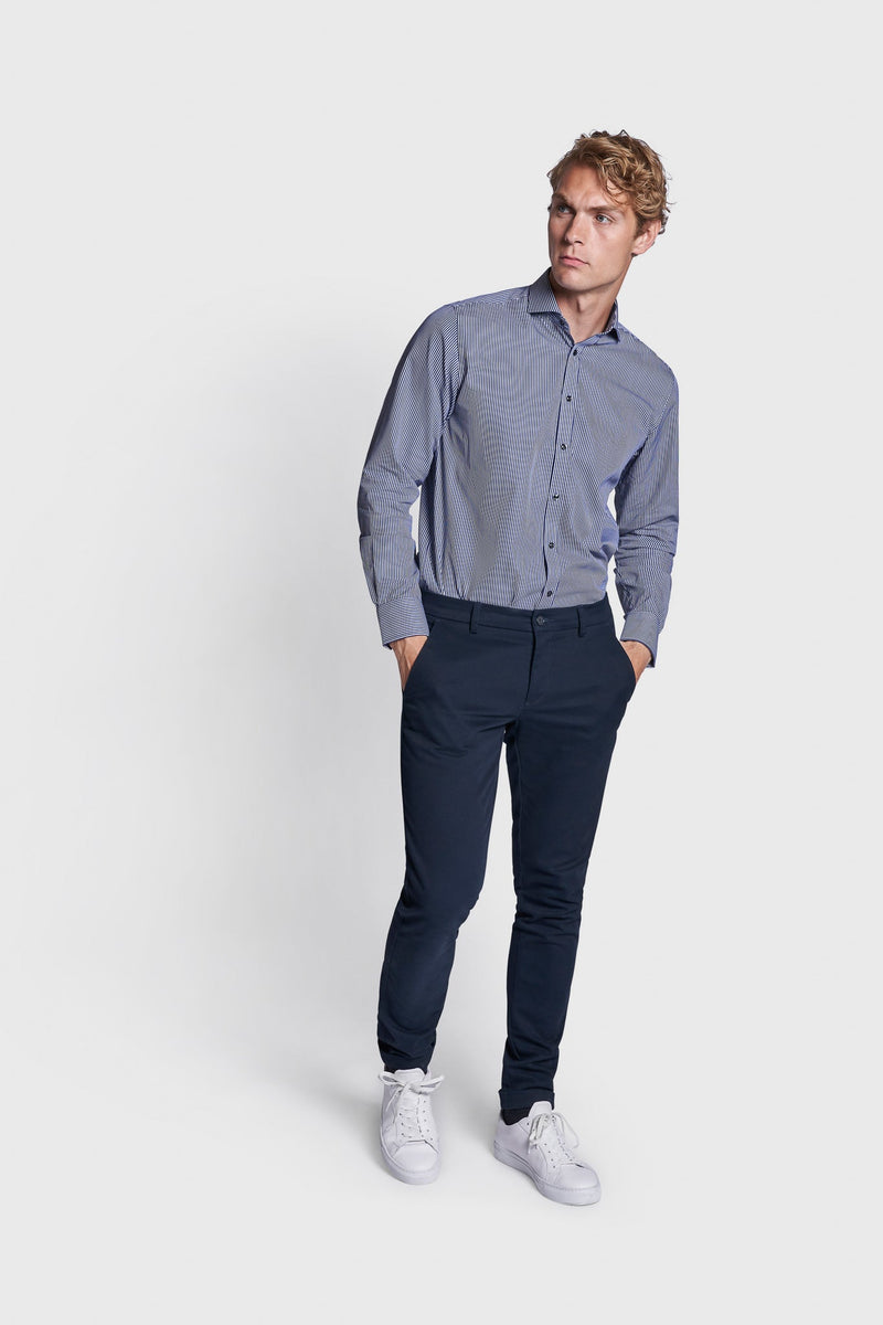 BS Sancho Modern Fit Skjorta - Navy