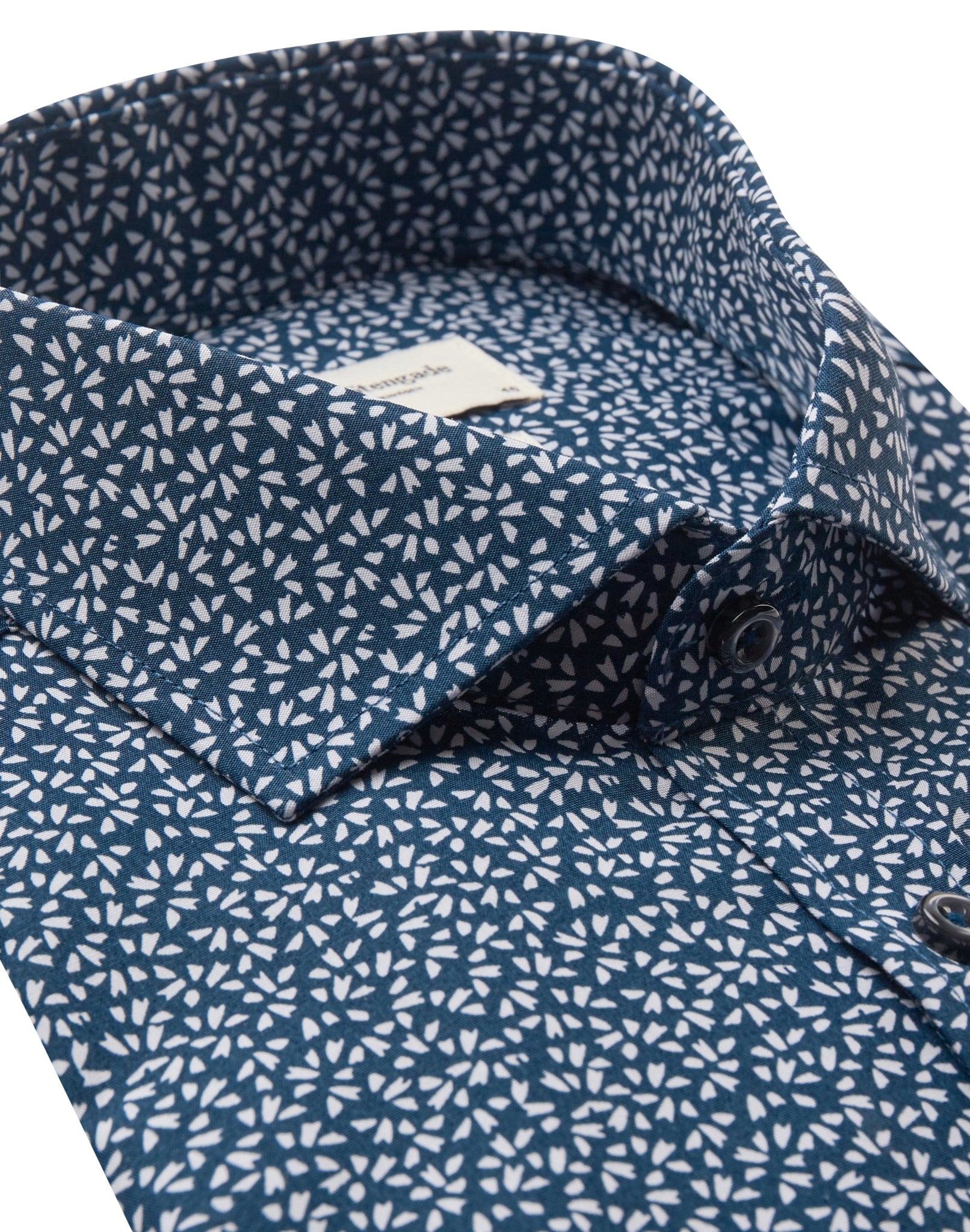 BS Shearer Slim Fit Skjorta - Navy