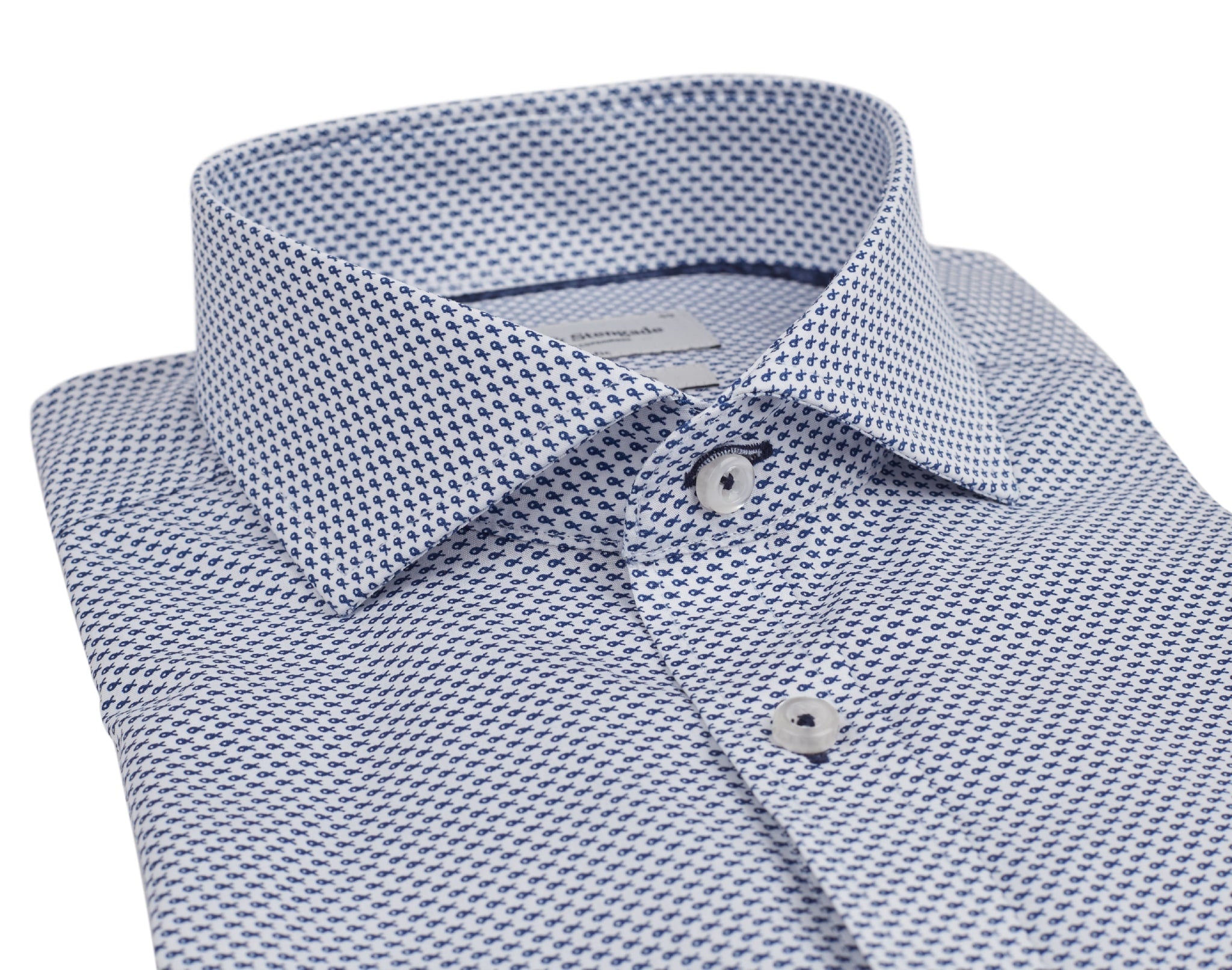 BS Skyler Slim Fit Skjorta - Marinblå