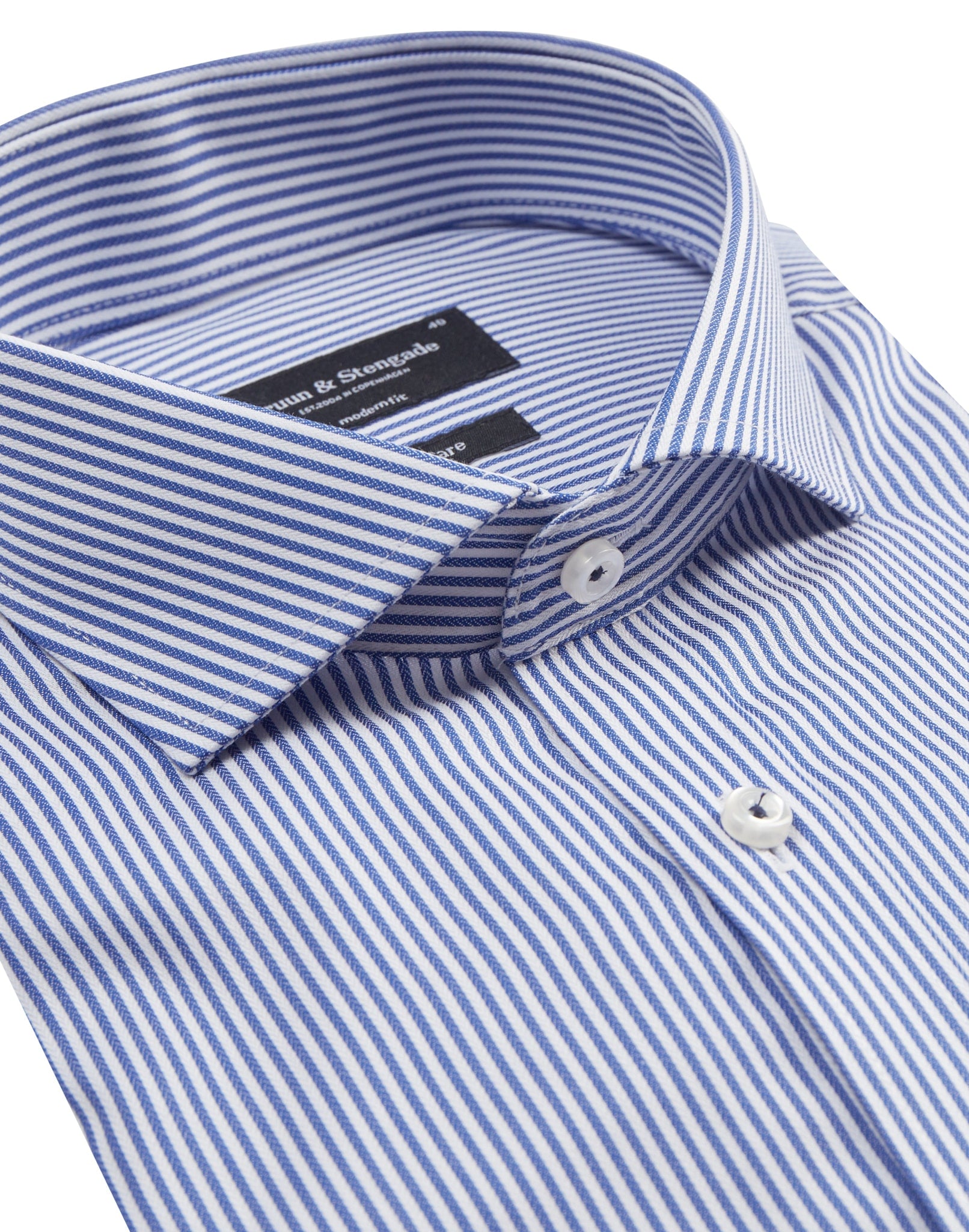 BS Tammy Modern Fit Skjorta - Blue