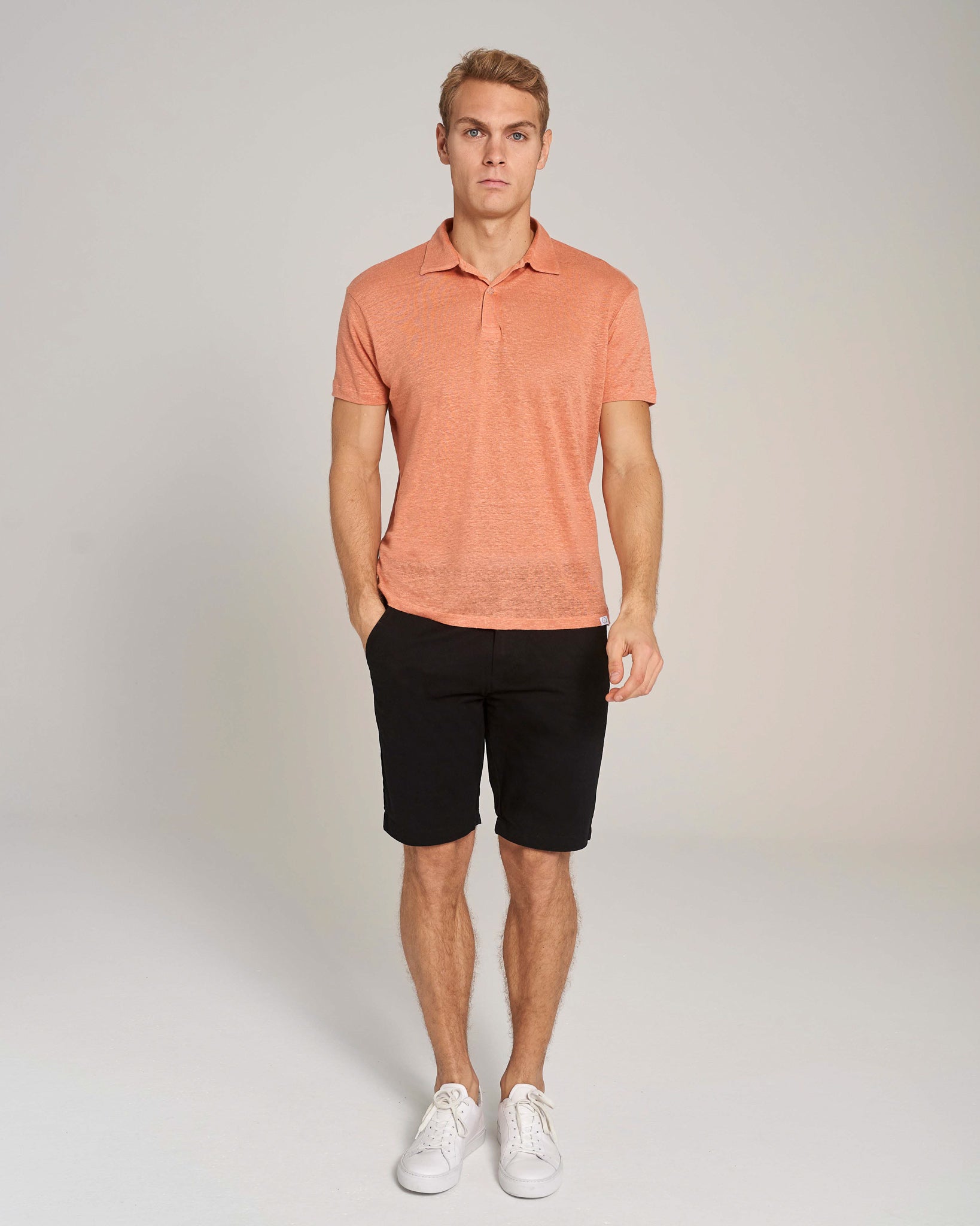BS Tanna Regular Fit Pikétröja - Orange