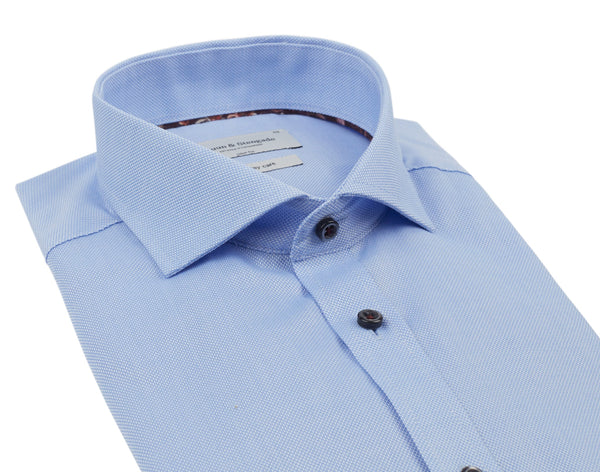 BS Lowman Slim Fit Skjorta - Light Blue