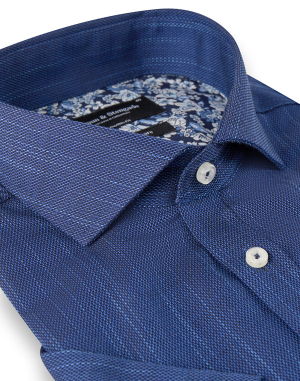 BS Topey Modern Fit Skjorta Blue - Blue