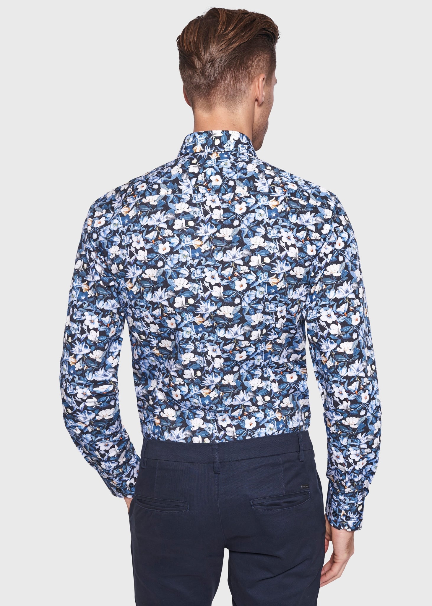 BS Vance Slim Fit Skjorta - Blå