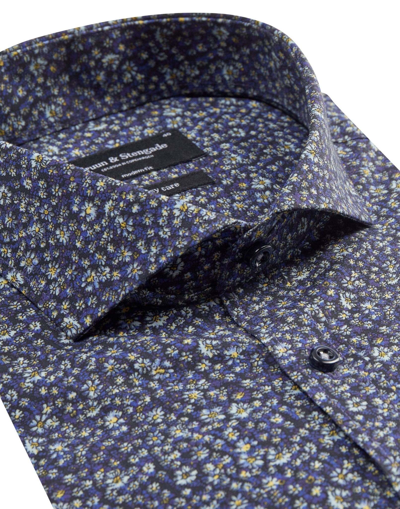 BS Vaneken Modern Fit Skjorta - Navy