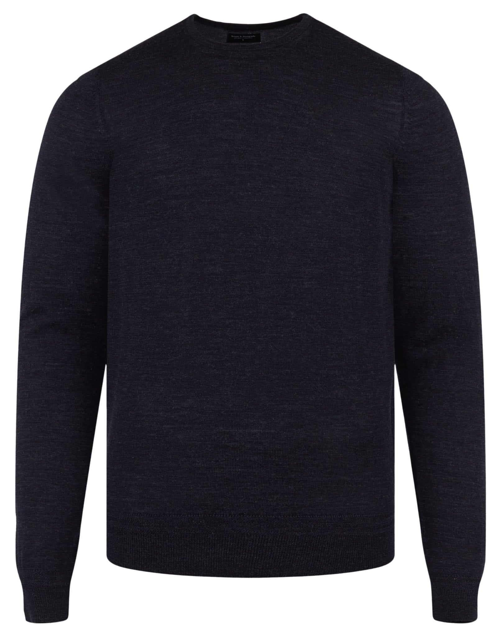 BS Vincent Regular Fit Stickad tröja - Thunder