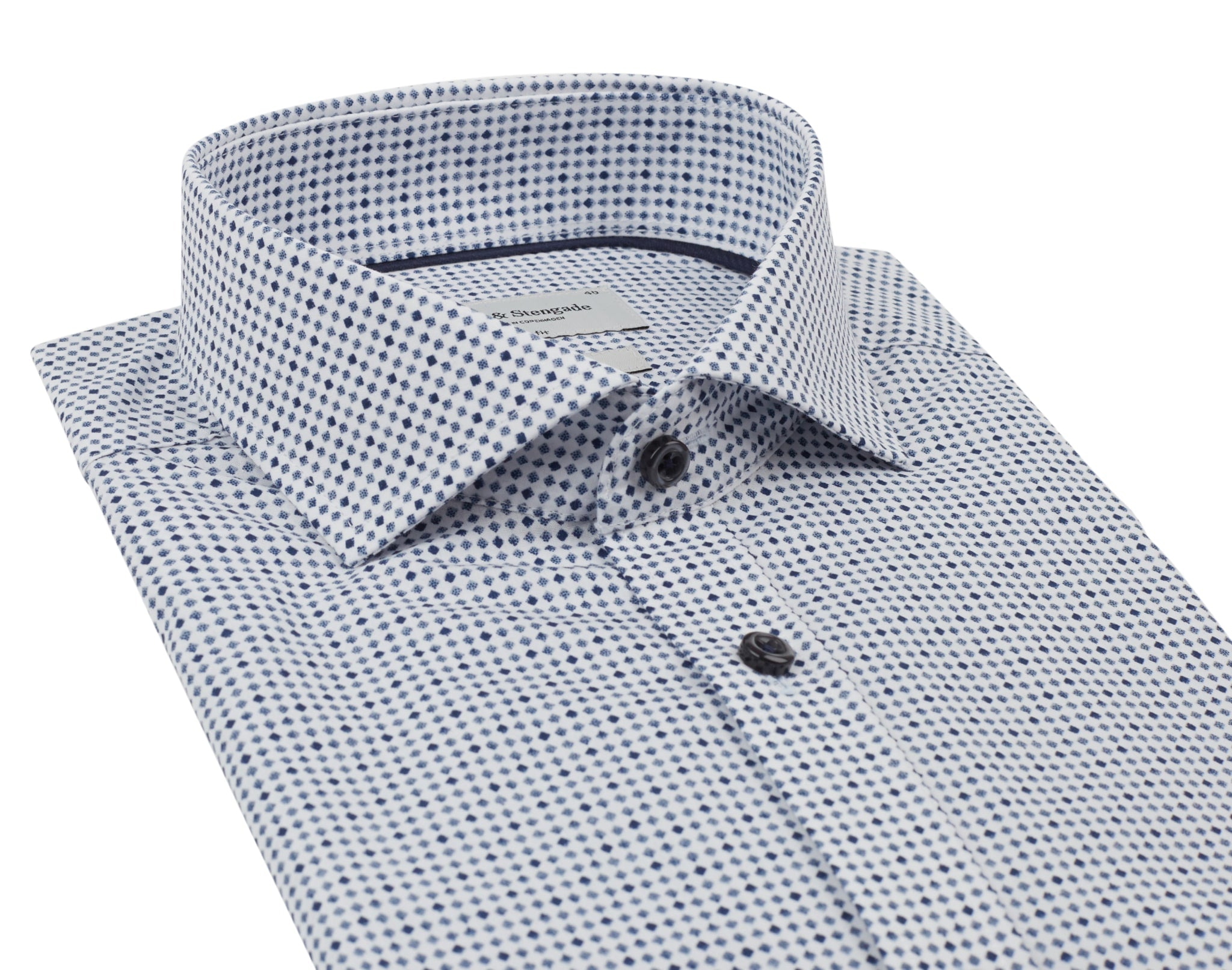 BS Wayne Slim Fit Skjorta - White