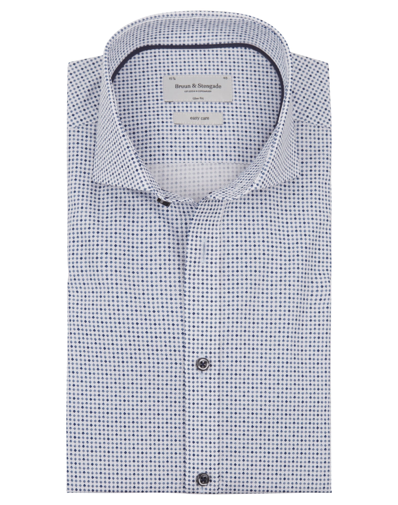 BS Wayne Slim Fit Skjorta - White