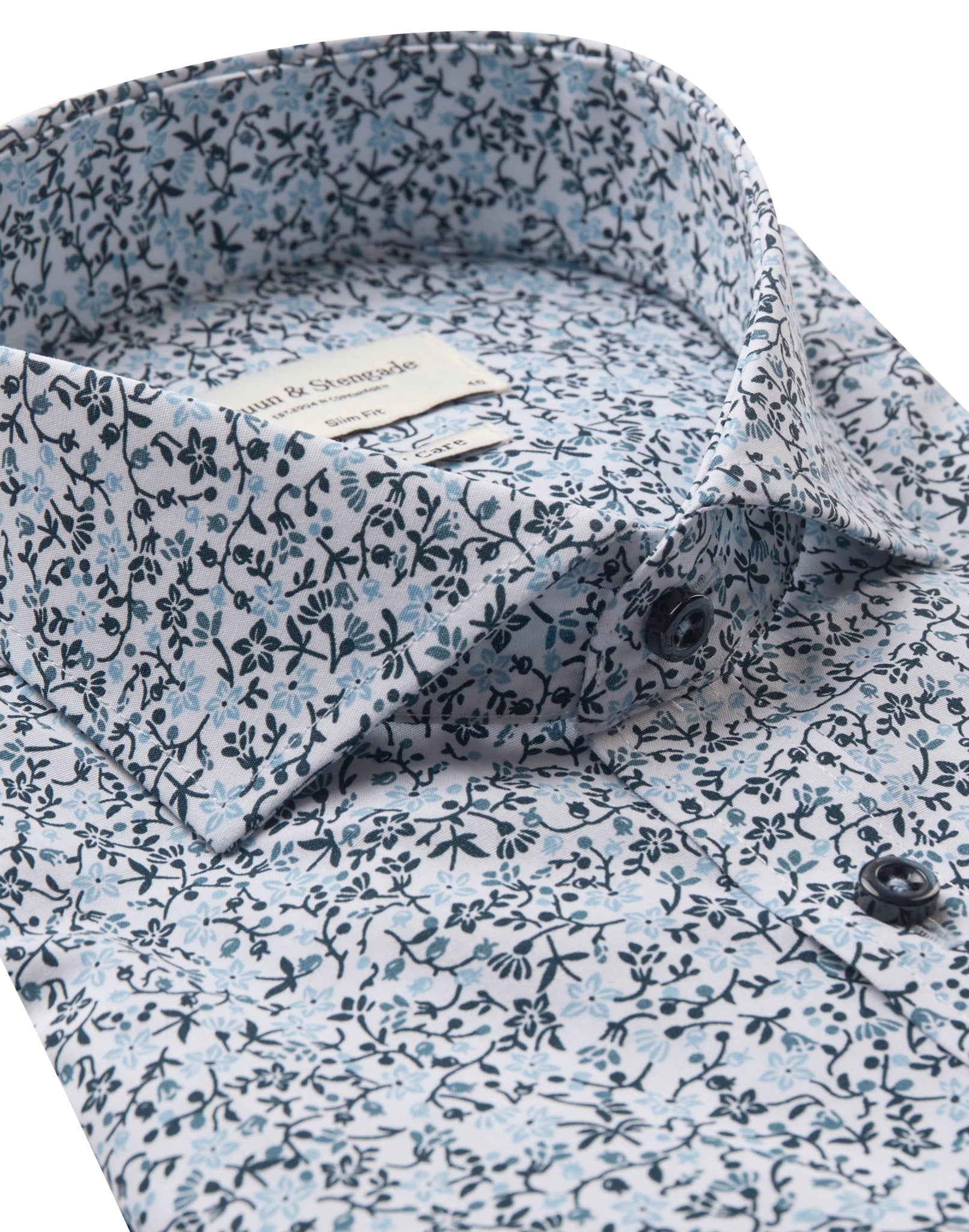 BS Weak Slim Fit Skjorta - Blå