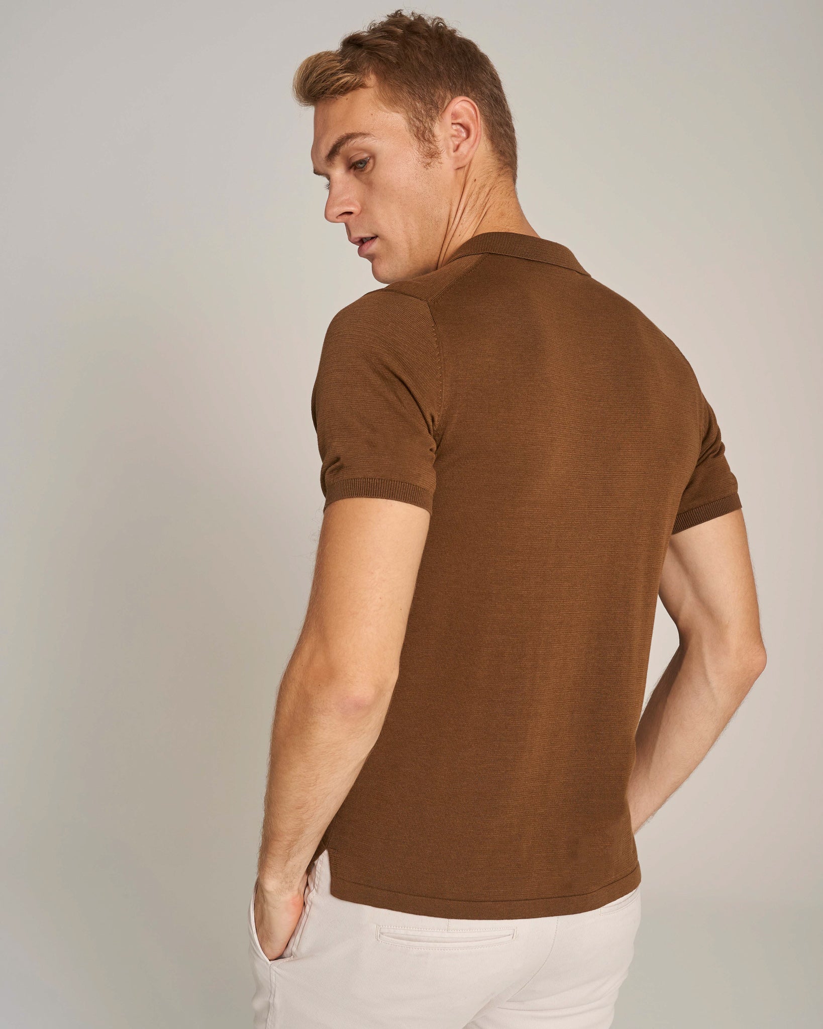 BS Webster Regular Fit Pikétröja - Ockra