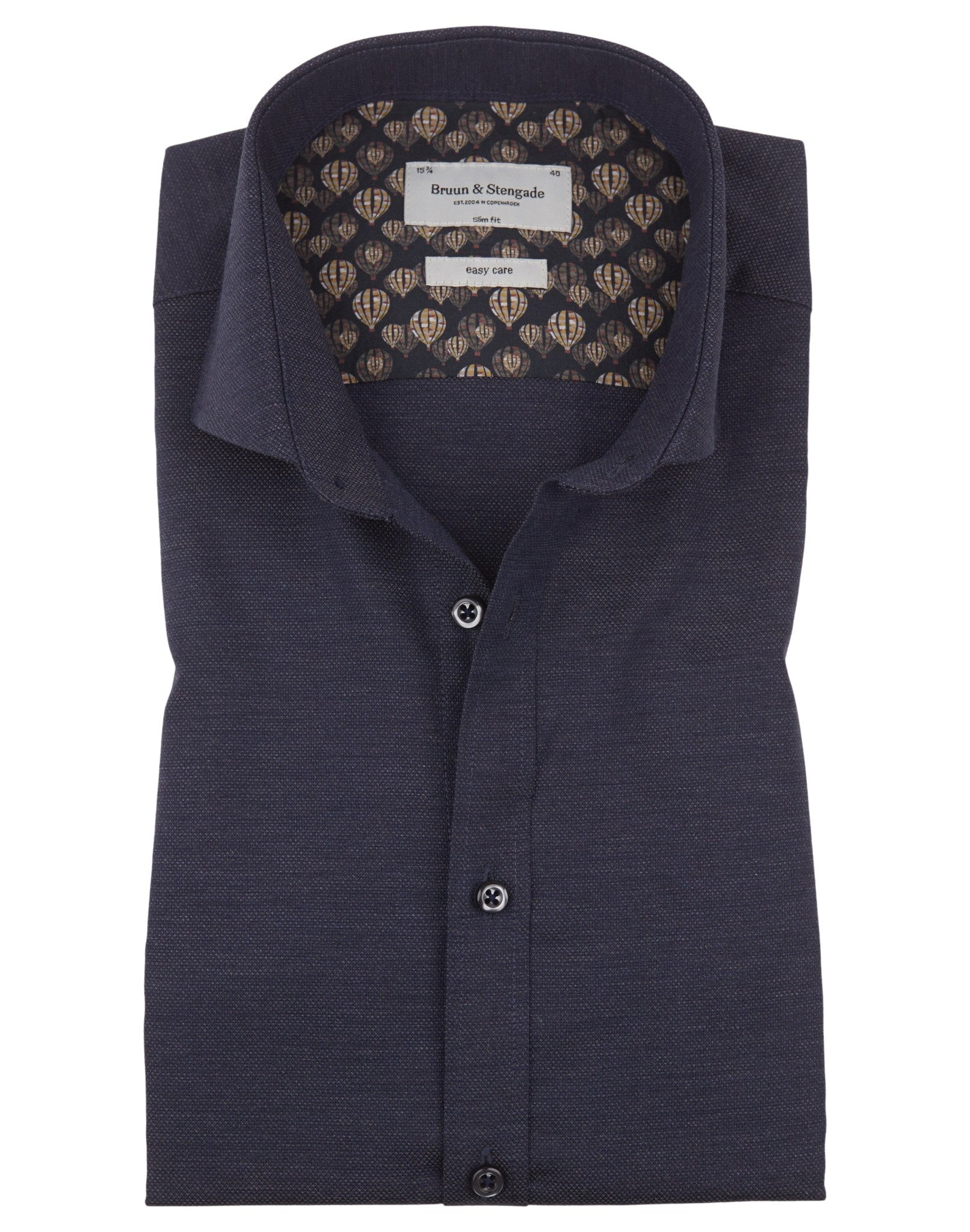 BS Wendy Slim Fit Skjorta - Navy