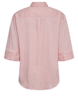 BS Talia Regular Fit Skjorta - Lipstick Red/White