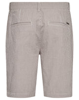 BS Elio Regular Fit Shorts  - Brown/White